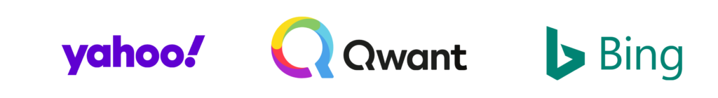 bing yahoo qwant