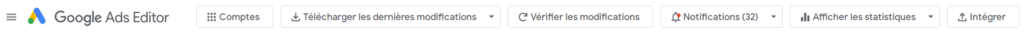 outils google ads editor