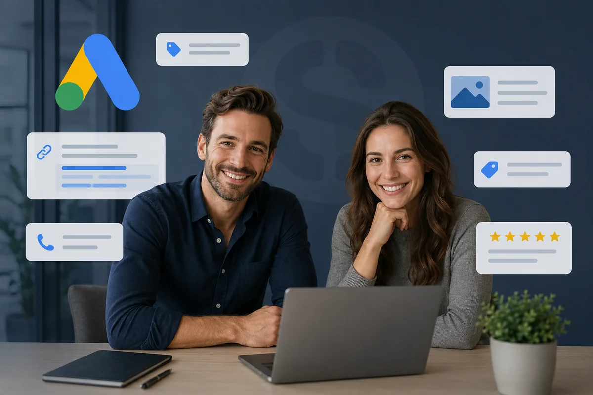 extensions annonces google ads Extensions d'annonces Google Ads